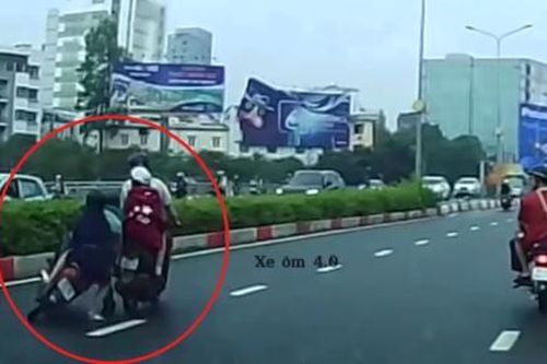 Đã mời thanh niên 'tạt đầu xe' khiến đôi nam nữ té xuống đường làm việc