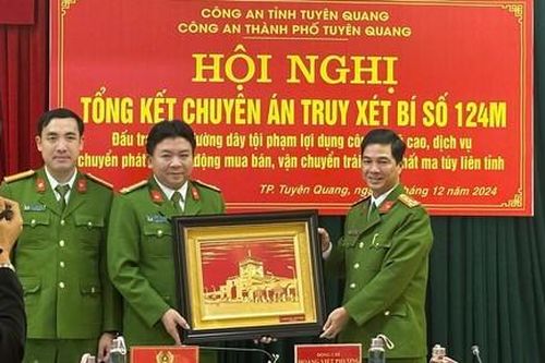 Công an hai địa phương cách nhau gần 2.000km phối hợp phá chuyên án 124M