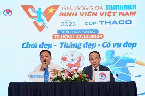 Khởi động Giải bóng đá sinh viên Thanh Niên Việt Nam 2025