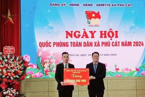 Xã Phú Cát (huyện Quốc Oai) tổ chức Ngày hội Quốc phòng toàn dân