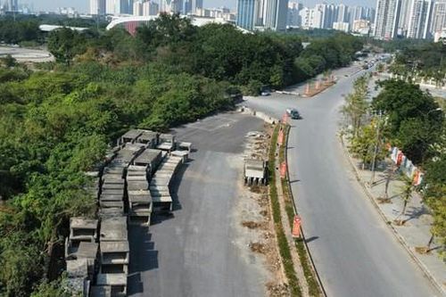 Hiện trạng dự án đường Vũ Quỳnh ở Hà Nội ra sao sau gần 4 năm thi công?