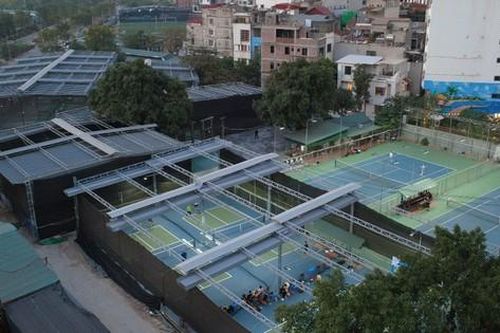 Hình ảnh loạt sân Pickleball 'mọc như nấm sau mưa' trên đất dự án ở Nam Từ Liêm, Hà Nội
