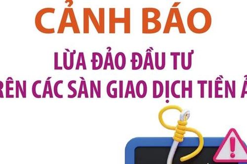 Cảnh báo lừa đảo đầu tư trên các sàn giao dịch tiền ảo