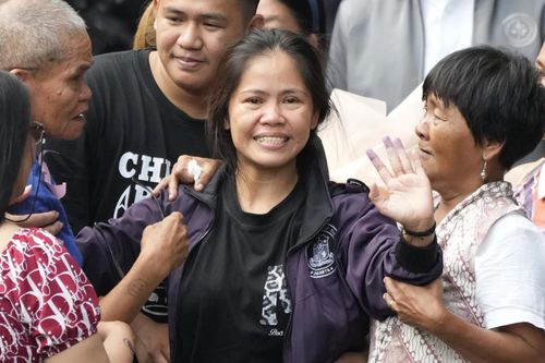 Nữ tử tù Philippines từng suýt bị hành quyết được Indonesia ân xá về nước
