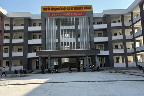 Dự án xây Trung tâm giáo dục nghề nghiệp Thường Tín thi công vượt tiến độ