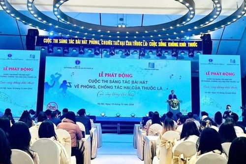 Phát động cuộc thi 'Sáng tác bài hát về phòng, chống tác hại của thuốc lá'