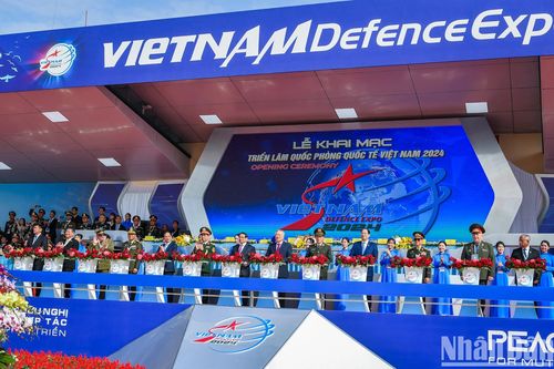 Khai mạc Triển lãm Quốc phòng quốc tế Việt Nam 2024