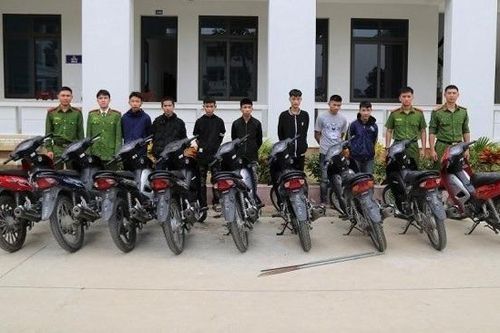 Công an Nghệ An triệt xóa ổ nhóm thanh niên trộm cắp xe máy liên tỉnh