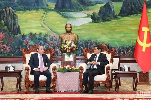 Việt Nam, Lào tăng cường hợp tác về pháp luật và tư pháp