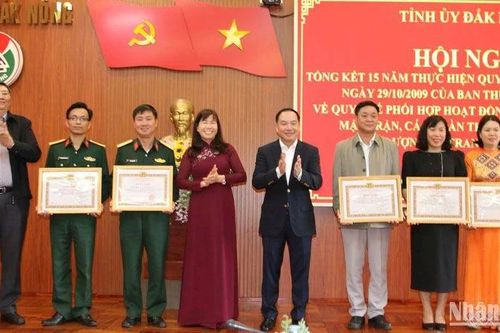 Đắk Nông tăng cường phối hợp thực hiện tốt hơn công tác dân vận