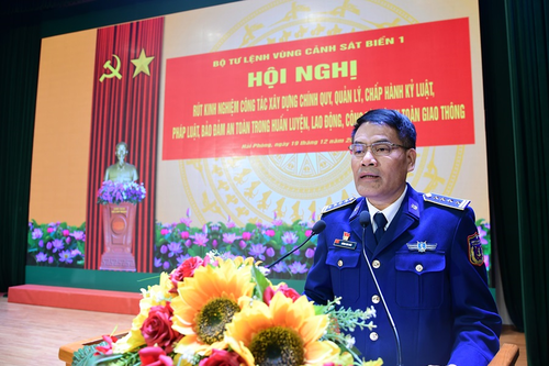 Bộ tư lệnh Vùng Cảnh sát biển 1 tăng cường công tác xây dựng chính quy, chấp hành kỷ luật trong toàn đơn vị