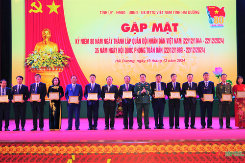 LLVT tỉnh Hải Dương: Phát huy truyền thống, xứng đáng với danh hiệu Anh hùng LLVT nhân dân