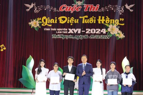 Trao 24 giải Nhất cuộc thi Giai điệu tuổi hồng tỉnh Thái Nguyên năm 2024