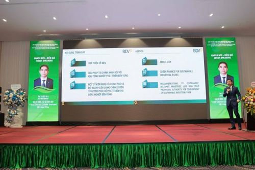 BIDV cung cấp giải pháp phát triển bền vững khu công nghiệp
