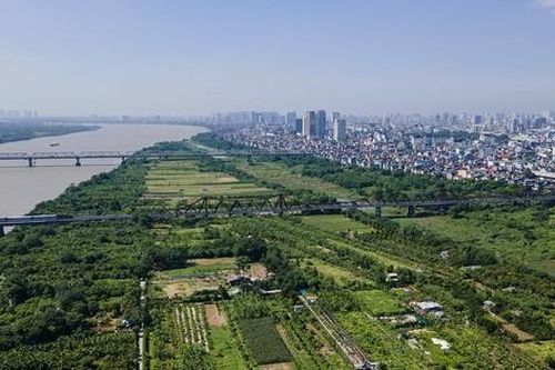 Hà Nội: Xem xét đấu giá đất bãi bồi ven sông làm bãi chứa trung chuyển vật liệu