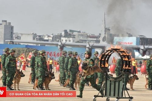 Mãn nhãn hình ảnh khai mạc Triển lãm Quốc phòng 2024