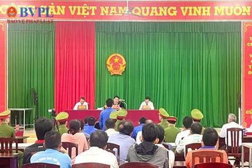 VKSND huyện Long Phú phối hợp tổ chức phiên tòa hình sự rút kinh nghiệm