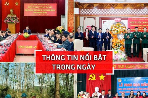 Nghệ An: Thông tin nổi bật ngày 19/12