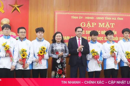 Hà Tĩnh gặp mặt các đội tuyển tham dự Kỳ thi học sinh giỏi quốc gia