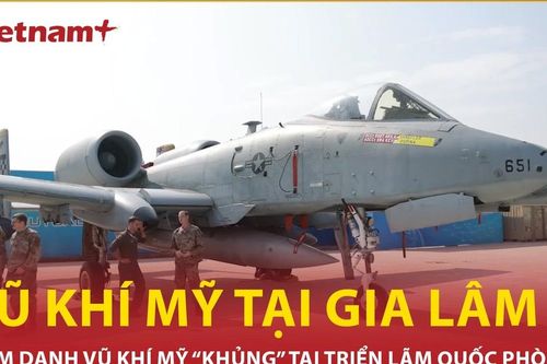 Điểm danh loạt vũ khí Mỹ 'khủng' tại Triển lãm Quốc phòng Việt Nam 2024