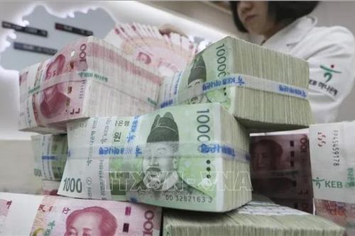 Đồng won giảm xuống mức thấp nhất trong 15 năm sau khi Mỹ hạ lãi suất