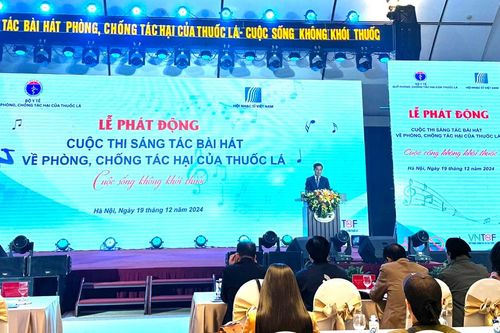 Phát động Cuộc thi sáng tác bài hát về phòng chống tác hại thuốc lá