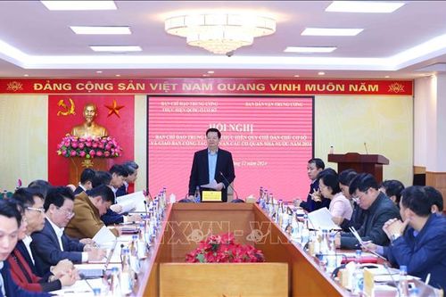 Phát huy vai trò của công tác dân vận trong sắp xếp, kiện toàn tổ chức bộ máy hệ thống chính trị