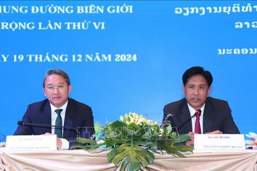 Việt Nam - Lào tăng cường hợp tác tư pháp