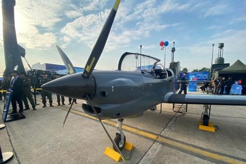 Triển lãm Quốc phòng quốc tế Việt Nam 2024: Cận cảnh TP-150 - máy bay Việt chất lượng quốc tế