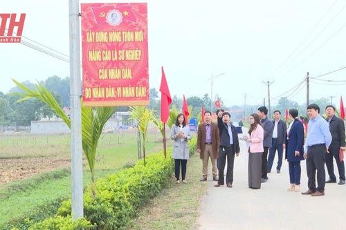 Triệu Sơn: Chấm điểm cuộc thi 'Tuyến đường kiểu mẫu'