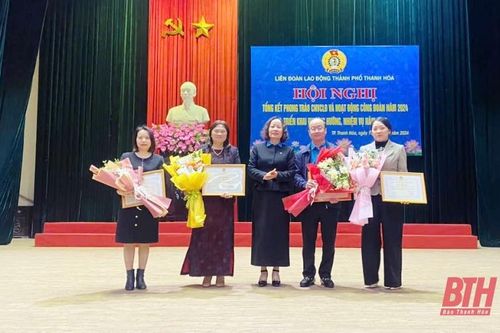 LĐLĐ TP Thanh Hóa đẩy mạnh các phong trào thi đua yêu nước
