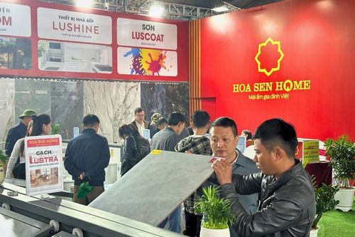 Hoa Sen Home 'đồng hành' cùng người tiêu dùng vượt qua nỗi lo mua vật liệu xây dựng cuối năm
