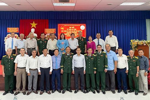 Châu Thành họp mặt kỷ niệm 80 năm Ngày thành lập Quân đội nhân dân Việt Nam