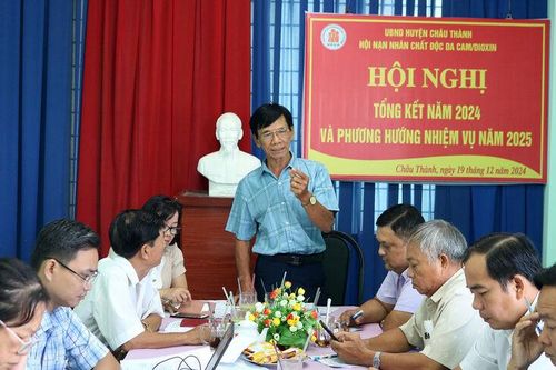Hội Nạn nhân chất độc da cam/Dioxin huyện Châu Thành triển khai nhiệm vụ năm 2025