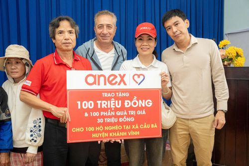 Công ty TNHH Thương Mại và Du Lịch Anex Việt Nam: Trao tặng 100 suất quà 'Tết nhân ái' Xuân Ất Tỵ