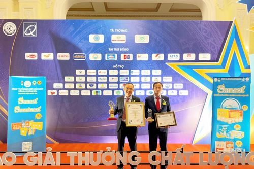 Sanest - Sanvinest vinh dự nhận giải thưởng Chất lượng Quốc tế Châu Á - Thái Bình Dương và Giải Vàng Chất lượng Quốc gia