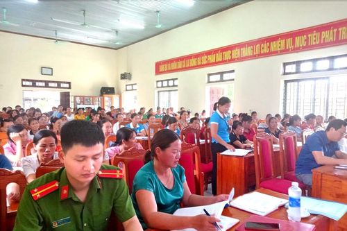 Hiệu quả chương trình đối thoại chính sách ở Tân Sơn
