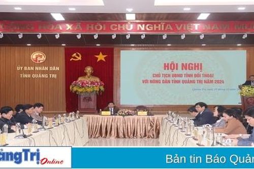Quyền Chủ tịch UBND tỉnh Hà Sỹ Đồng đối thoại với nông dân