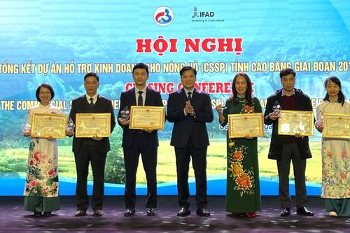 Khen thưởng 42 tập thể, cá nhân có thành tích xuất sắc thực hiện Dự án Hỗ trợ kinh doanh nông hộ