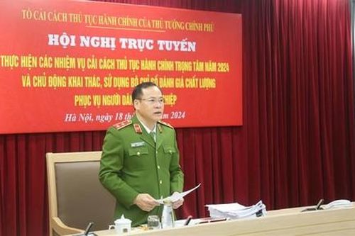 Đẩy mạnh thực hiện cải cách thủ tục hành chính