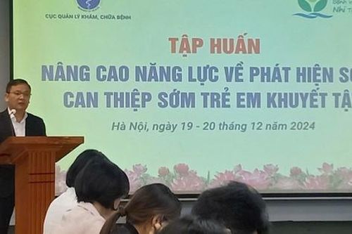 Phát hiện sớm, can thiệp sớm giúp trẻ khuyết tật hội nhập xã hội và có cuộc sống tốt đẹp hơn
