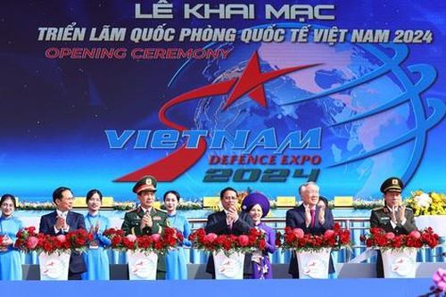 Chính thức khai mạc, mở cửa Triển lãm Quốc phòng Quốc tế Việt Nam 2024