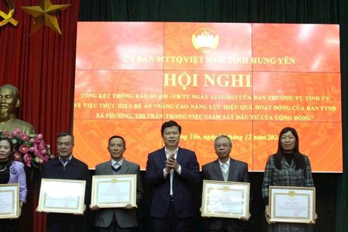 Hưng Yên: Phát huy hiệu quả hoạt động của các Ban Thanh tra nhân dân