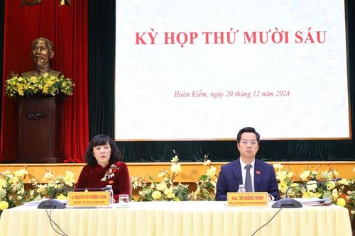 HĐND quận Hoàn Kiếm họp kỳ thứ 16 xem xét nhiều nội dung quan trọng