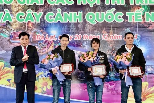 Đà Lạt: trao giải hội thi 'Triển lãm hoa, cây cảnh quốc tế' năm 2024