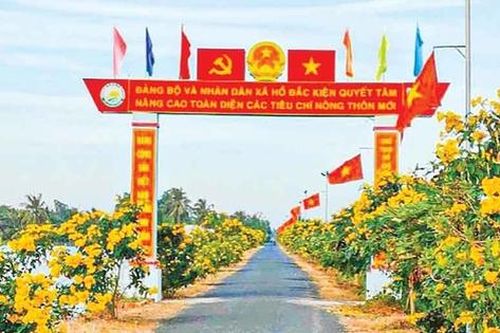 Công nhận 3 huyện đạt chuẩn nông thôn mới