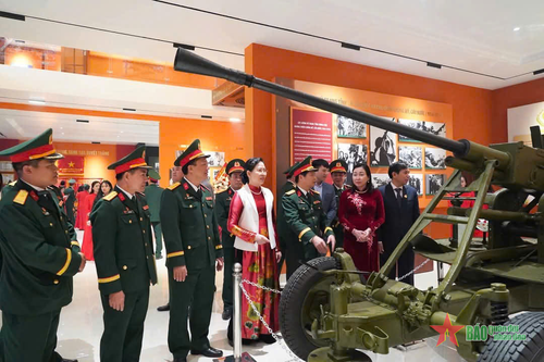 Khánh thành công trình nhà truyền thống lực lượng vũ trang tỉnh Hà Nam