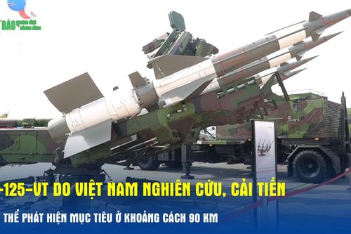 S-125-VT do Việt Nam nghiên cứu, cải tiến có thể phát hiện mục tiêu ở khoảng cách 90 km