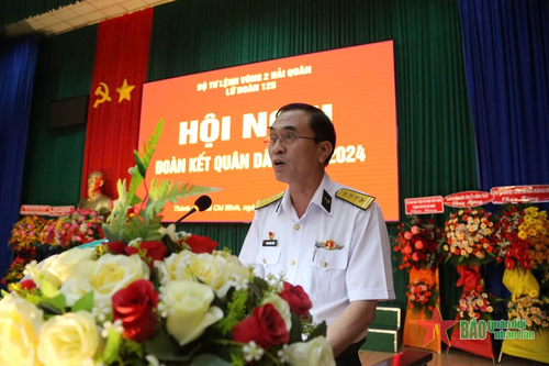 Lữ đoàn 125, Vùng 2 Hải quân tổ chức Hội nghị đoàn kết quân dân năm 2024