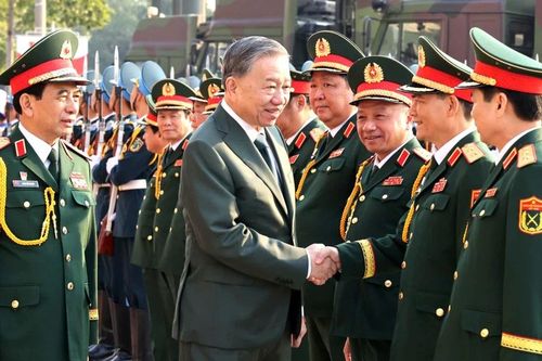 Tổng Bí thư Tô Lâm dự lễ kỷ niệm 80 năm Ngày thành lập Quân đội nhân dân Việt Nam